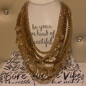 Sassy Jones Malia Glass Sparkler Cognac